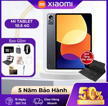 Máy tính bảng XiaoMI Redmi Pad Tablet 10.5 Pro 4G | 16+512GB 4G | 8000mAh 1080x960 IPS